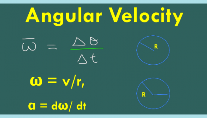 Is Average Angular Velocity A Vector Quantity